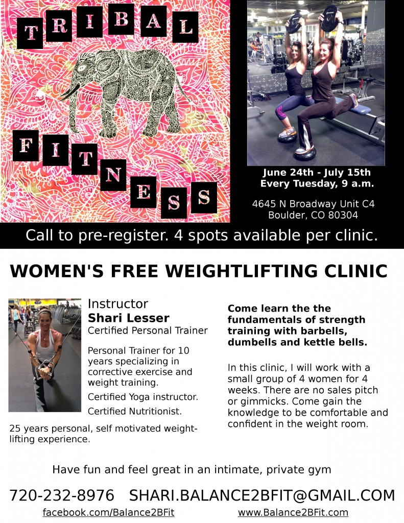 WOMENS LIFTING CLINIC